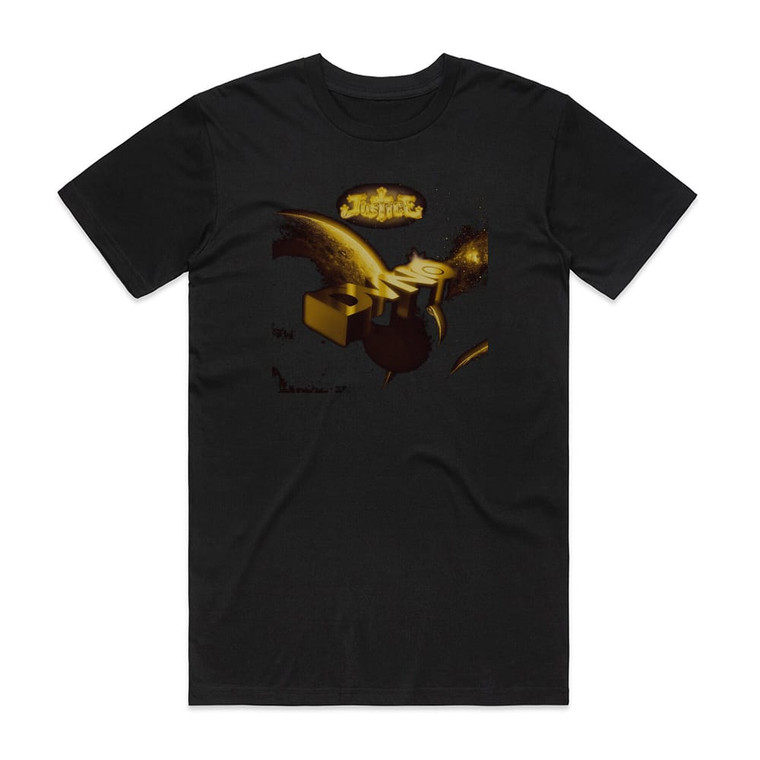 Justice Dvno Album Cover T-Shirt Black