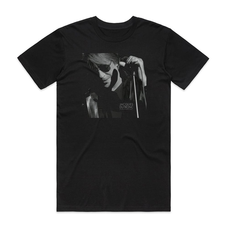 Jacques Dutronc Et Vous Et Vous Et Vous Album Cover T-Shirt Black