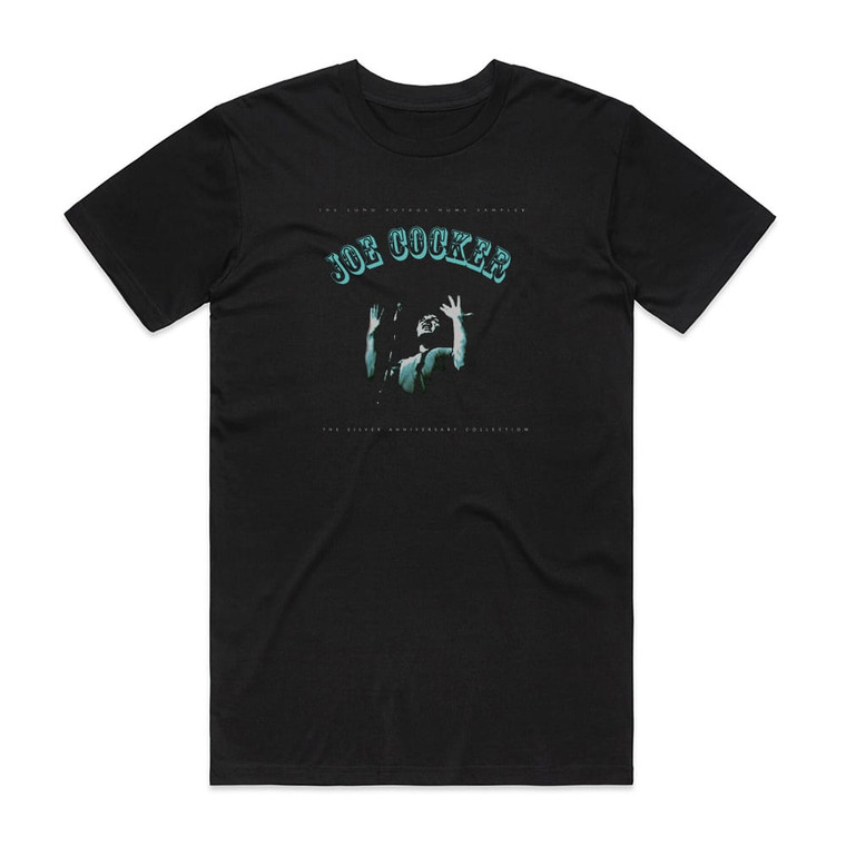 Joe Cocker The Long Voyage Home Album Cover T-Shirt Black