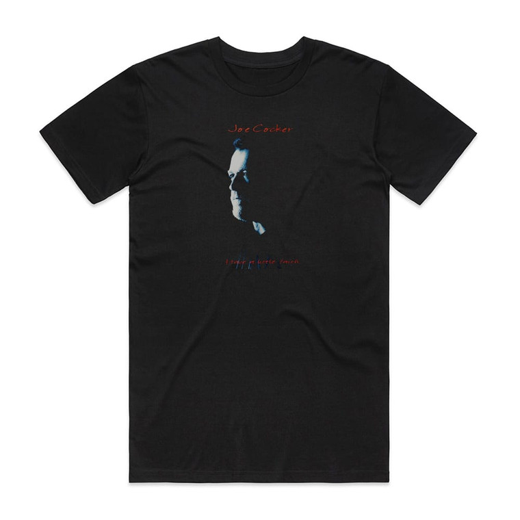 Joe Cocker Have A Little Faith Album Cover T-Shirt Black