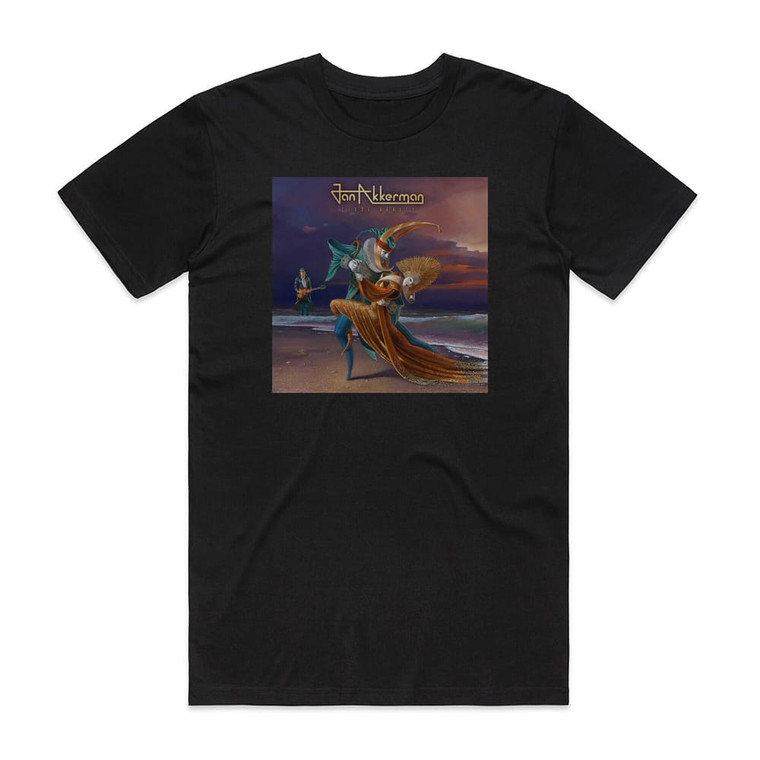 Jan Akkerman Close Beauty Album Cover T-Shirt Black