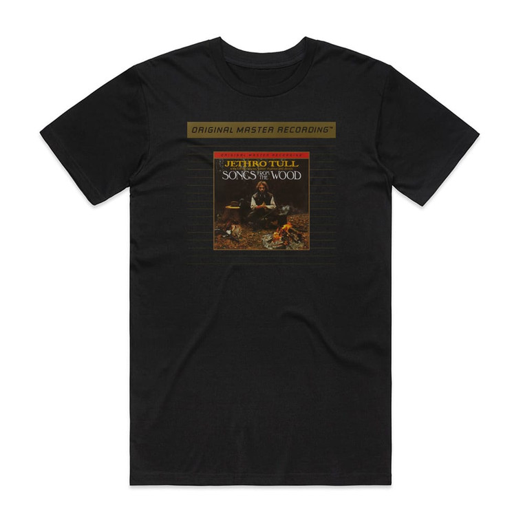 Jethro Tull Songs From The Wood 1 Album Cover T-Shirt Black