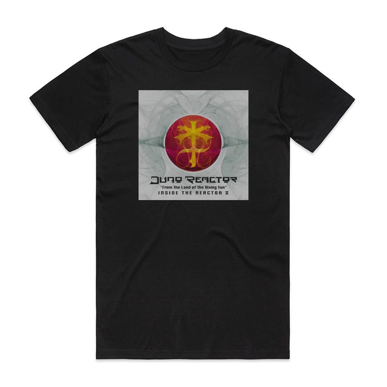 Juno Reactor Inside The Reactor Ii From The Land Of The Rising Sun Album Cover T-Shirt Black