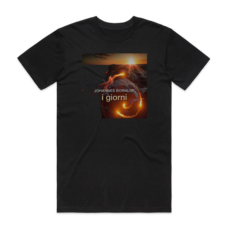 Johannes Bornlof I Giorni Album Cover T-Shirt Black