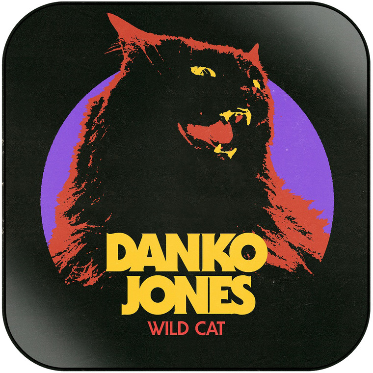 Danko Jones Wild Cat-2 Album Cover Sticker