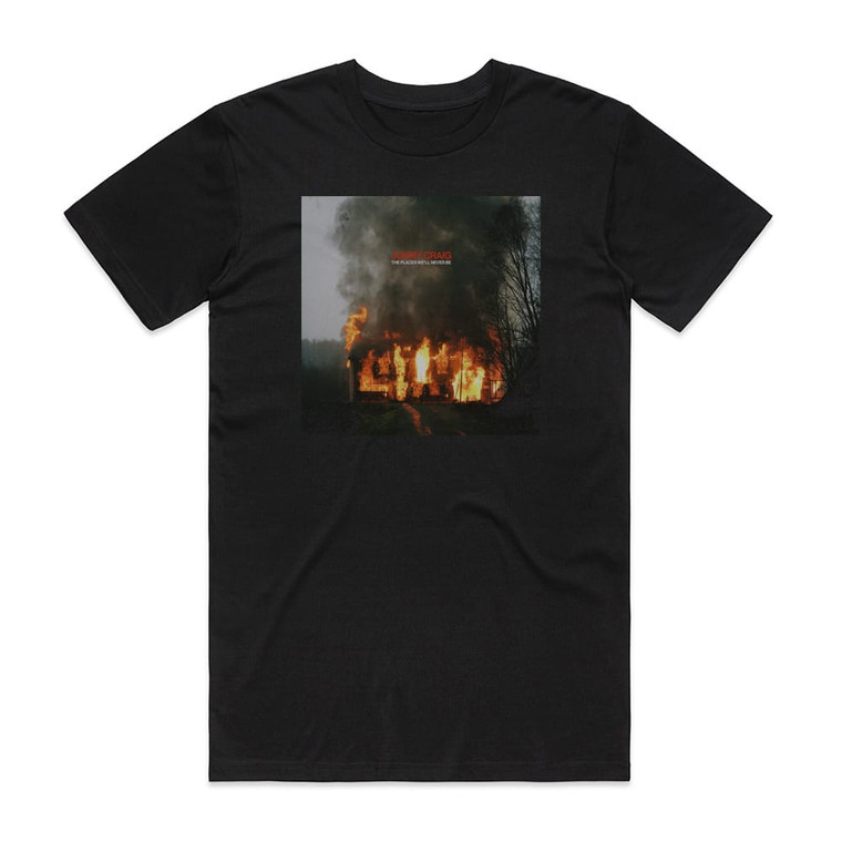 Jonny Craig The Places Well Never Be Album Cover T-Shirt Black