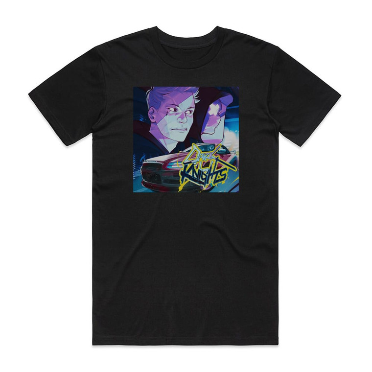 Jonny Craig Dark Knights 1 Album Cover T-Shirt Black