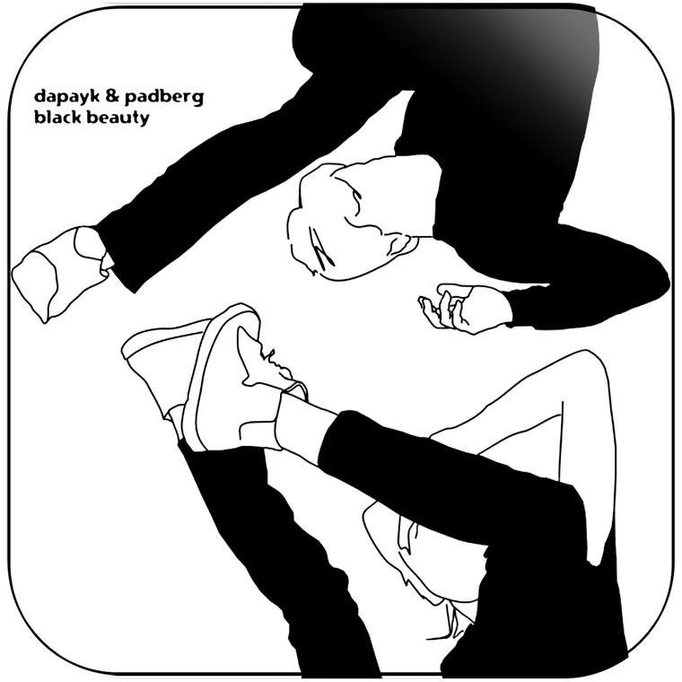 Dapayk and Padberg Black Beauty Album Cover Sticker