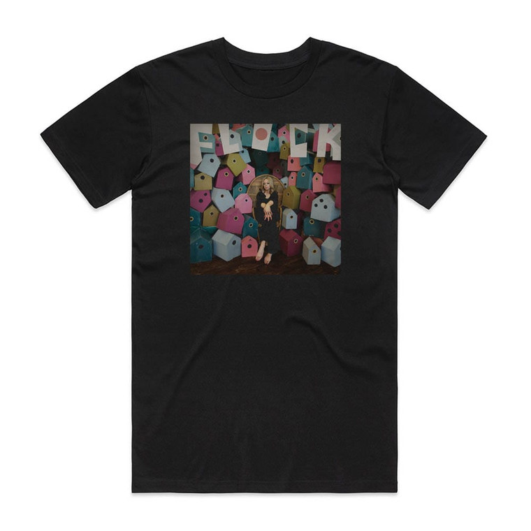 Jane Weaver Flock Album Cover T-Shirt Black