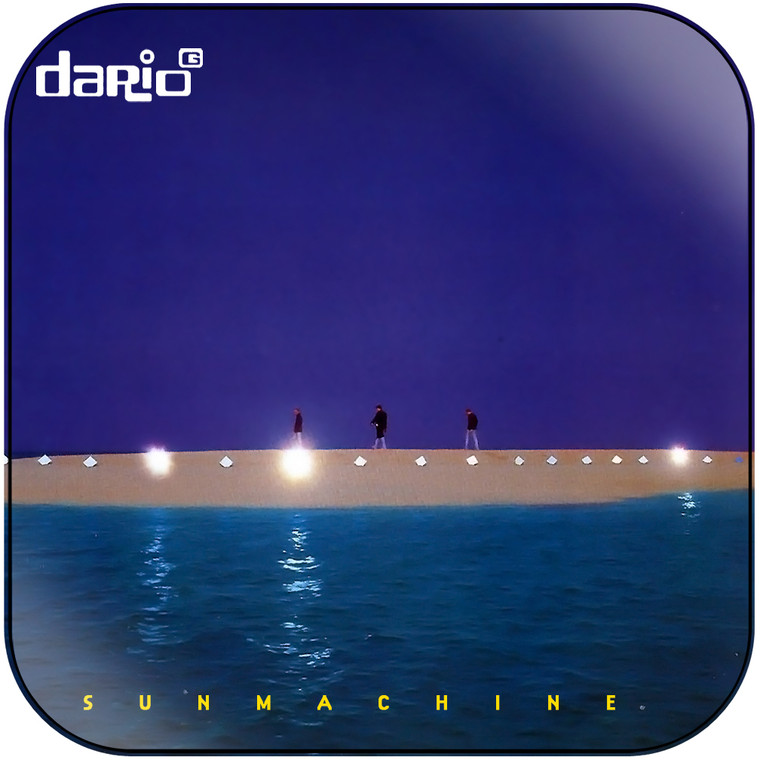 Dario G Sunmachine Album Cover Sticker