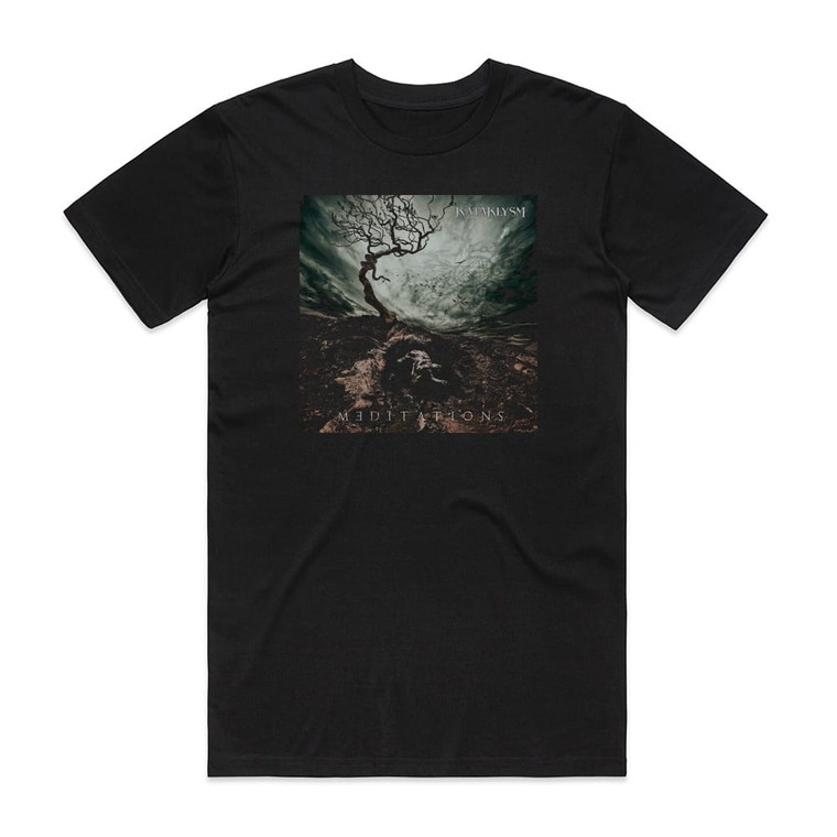 Kataklysm Meditations Album Cover T-Shirt Black