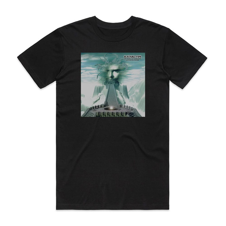 Kataklysm Temple Of Knowledge Album Cover T-Shirt Black