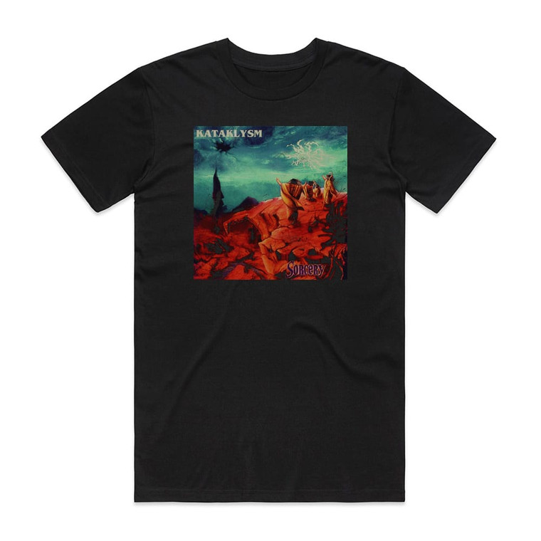 Kataklysm Sorcery 1 Album Cover T-Shirt Black