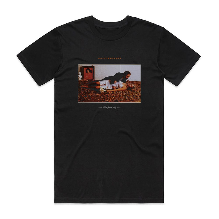 Kaleidoscope White Faced Lady Album Cover T-Shirt Black