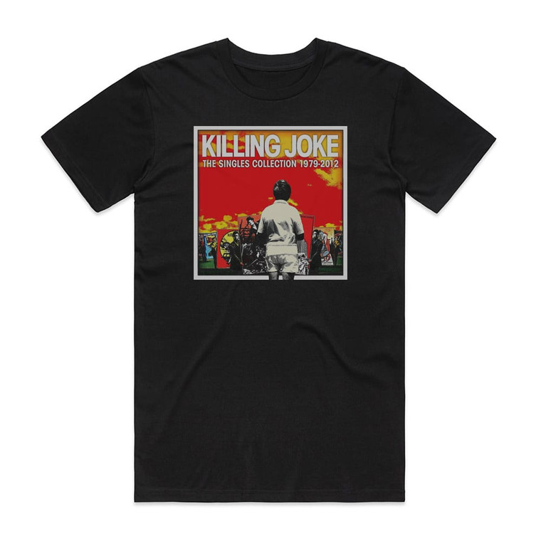 Killing Joke The Singles Collection 19792012 Album Cover T-Shirt Black