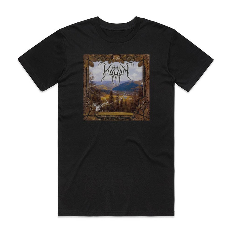 Kroda Towards The Firmaments Verge Of Life 1 Album Cover T-Shirt Black