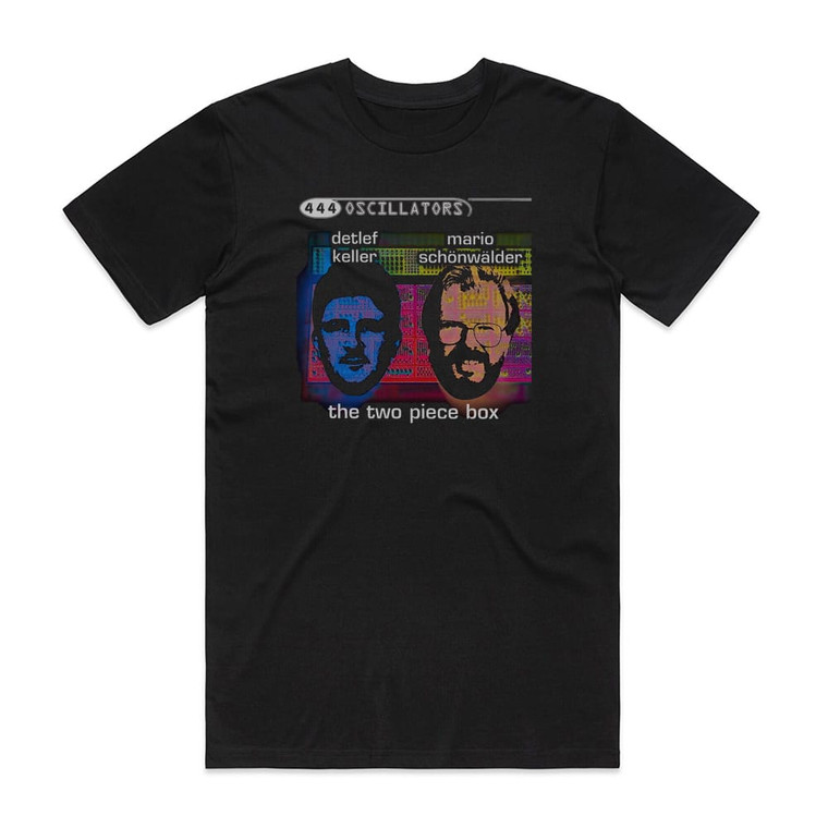 Keller and Schonwalder The Two Piece Box 1 Album Cover T-Shirt Black