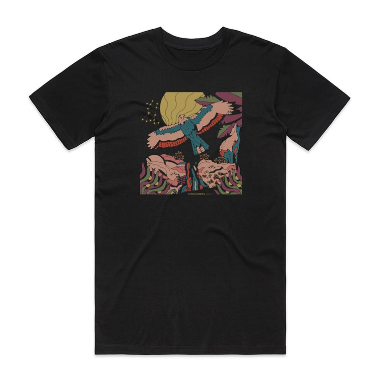 Khruangbin Mordechai Album Cover T-Shirt Black