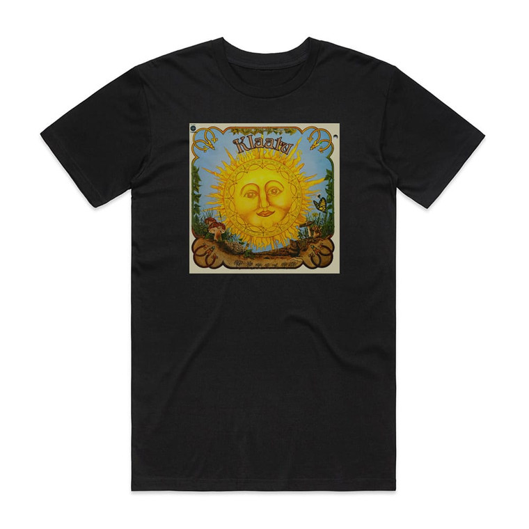 Klaatu 347 Est Album Cover T-Shirt Black