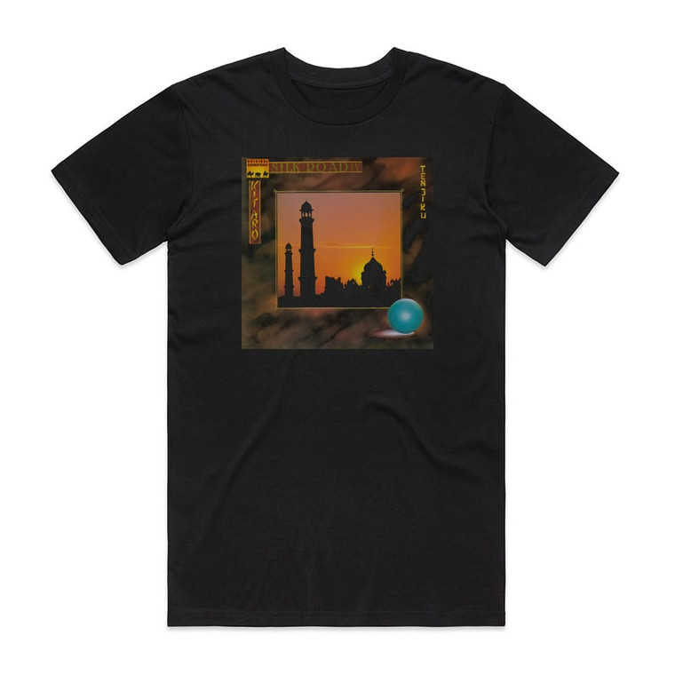 Kitaro Silk Road Volume 4 Album Cover T-Shirt Black
