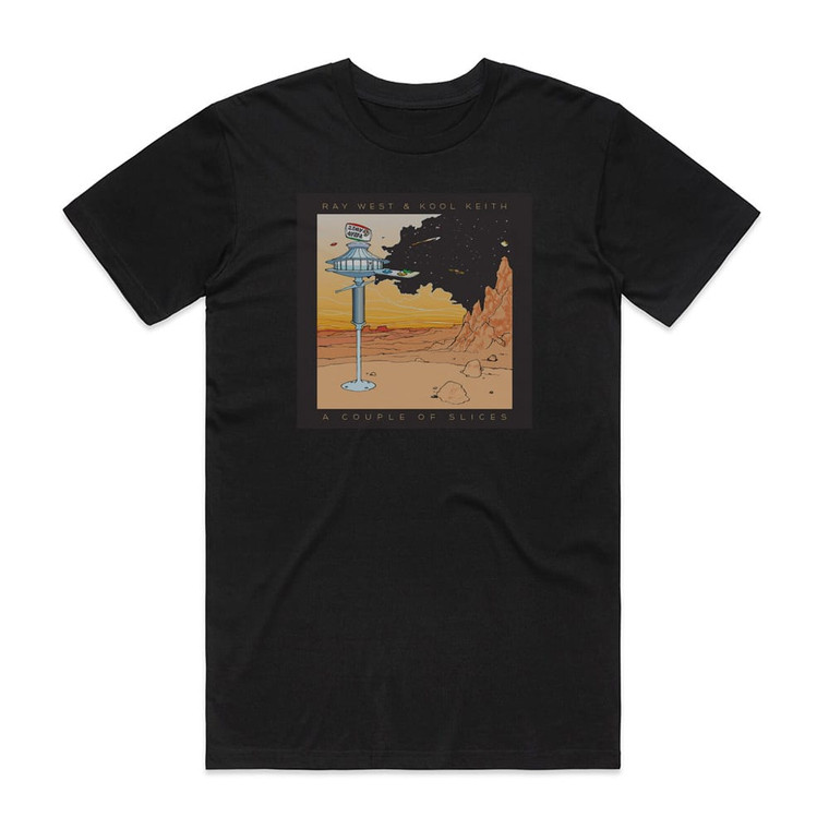 Kool Keith A Couple Of Slices Album Cover T-Shirt Black Kool Keith A Couple Of Slices Album Cover T-Shirt Black