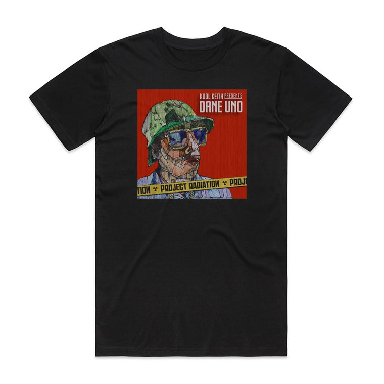 Kool Keith Project Radiation Album Cover T-Shirt Black