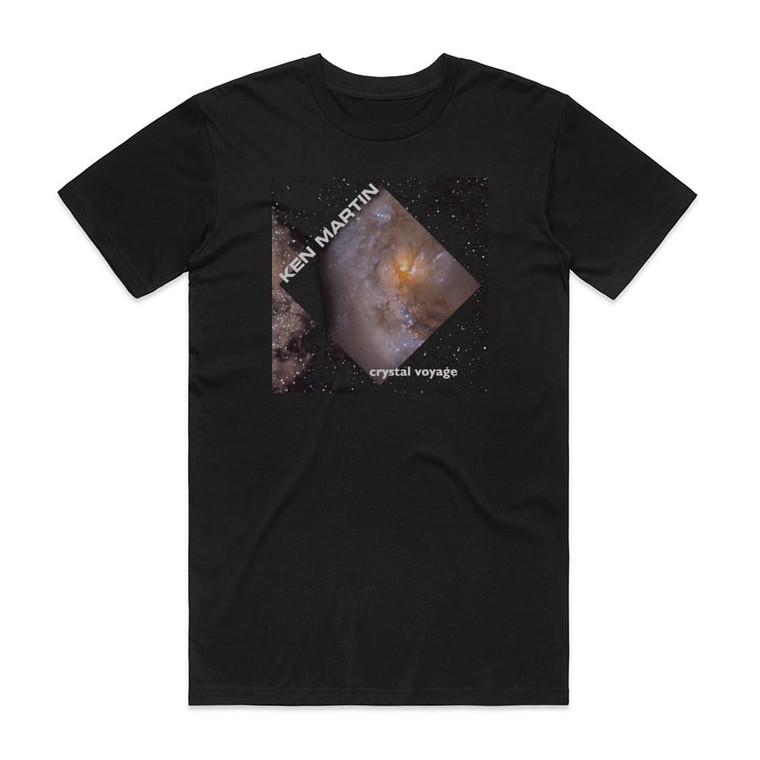 Ken Martin Crystal Voyage Album Cover T-Shirt Black