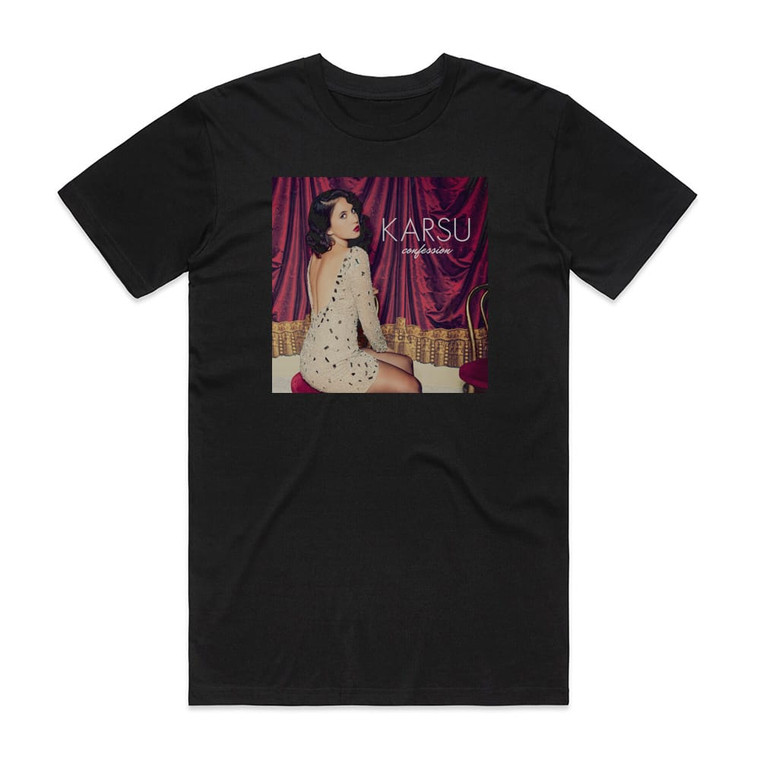 Karsu Donmez Confession Album Cover T-Shirt Black