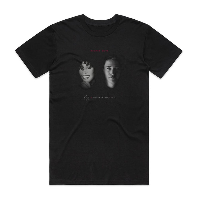 Kygo Higher Love Album Cover T-Shirt Black