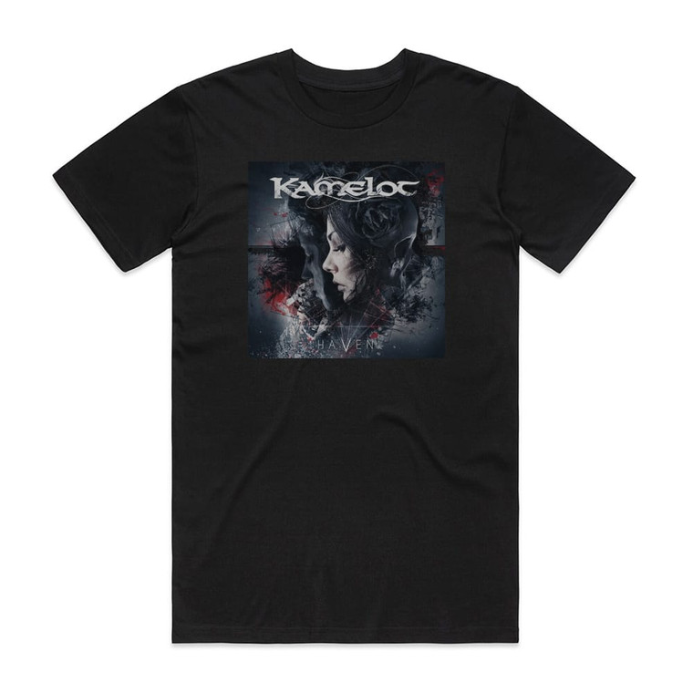 Kamelot Haven Album Cover T-Shirt Black