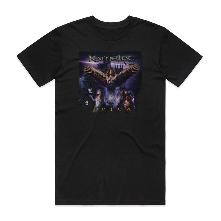 Kamelot Epica Album Cover T-Shirt Black