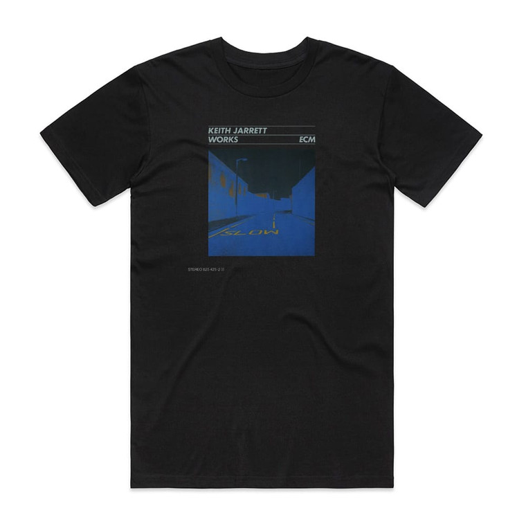 Keith Jarrett Works Album Cover T-Shirt Black
