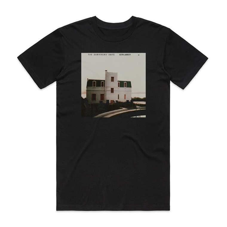 Keith Jarrett The Survivors Suite Album Cover T-Shirt Black