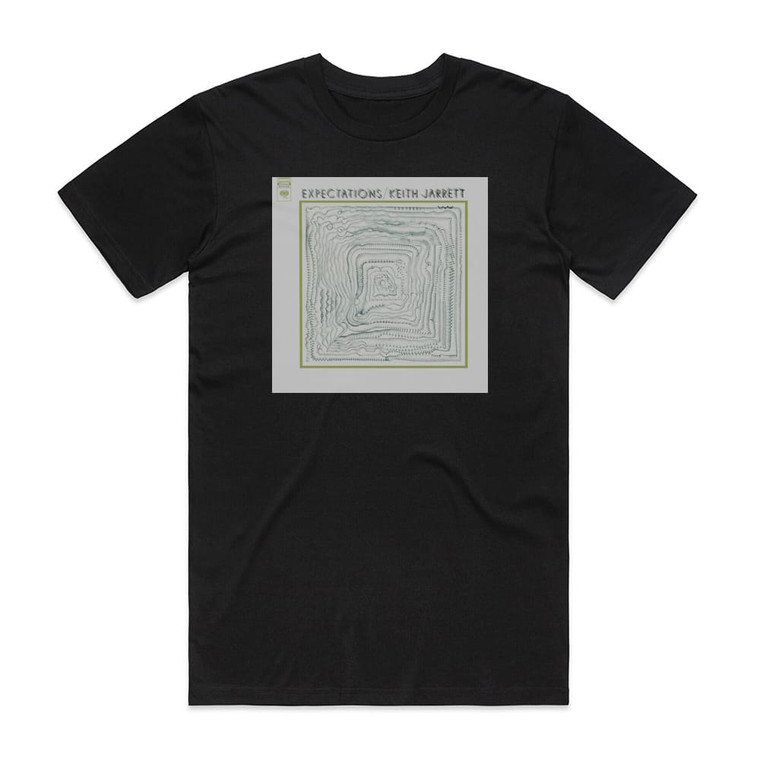 Keith Jarrett Expectations Album Cover T-Shirt Black