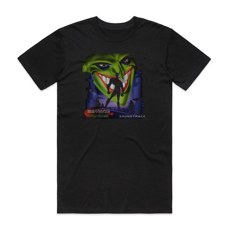 Kristopher Carter Batman Beyond Return Of The Joker Album Cover T-Shirt Black