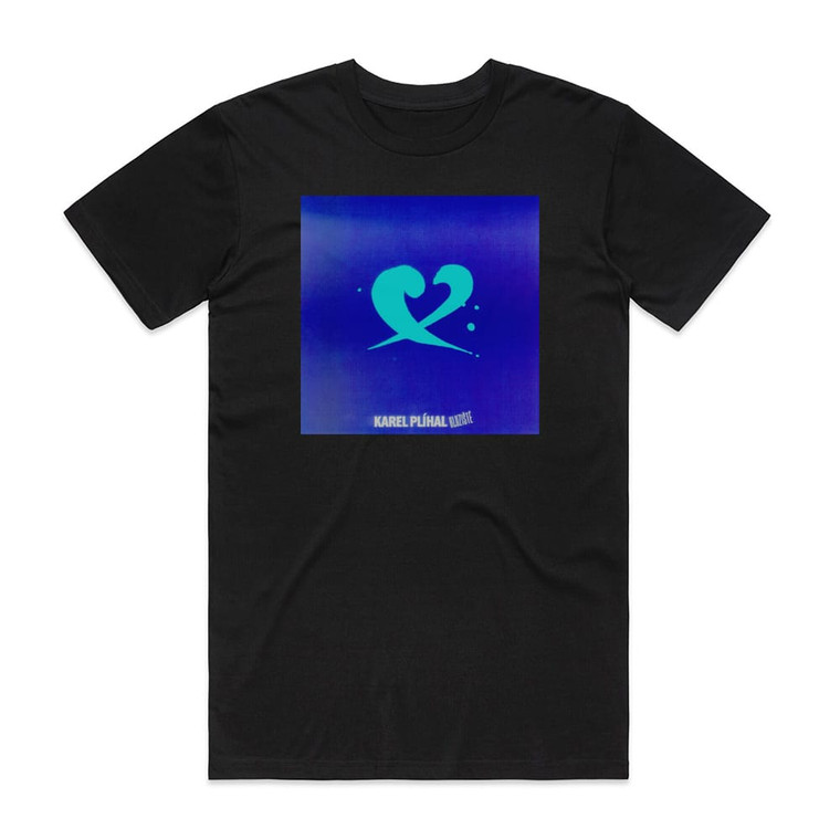 Karel Plihal Kluzit Album Cover T-Shirt Black