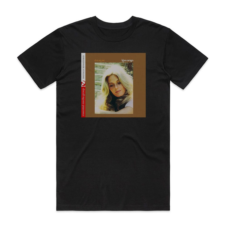 Kim Carnes Rest On Me Album Cover T-Shirt Black