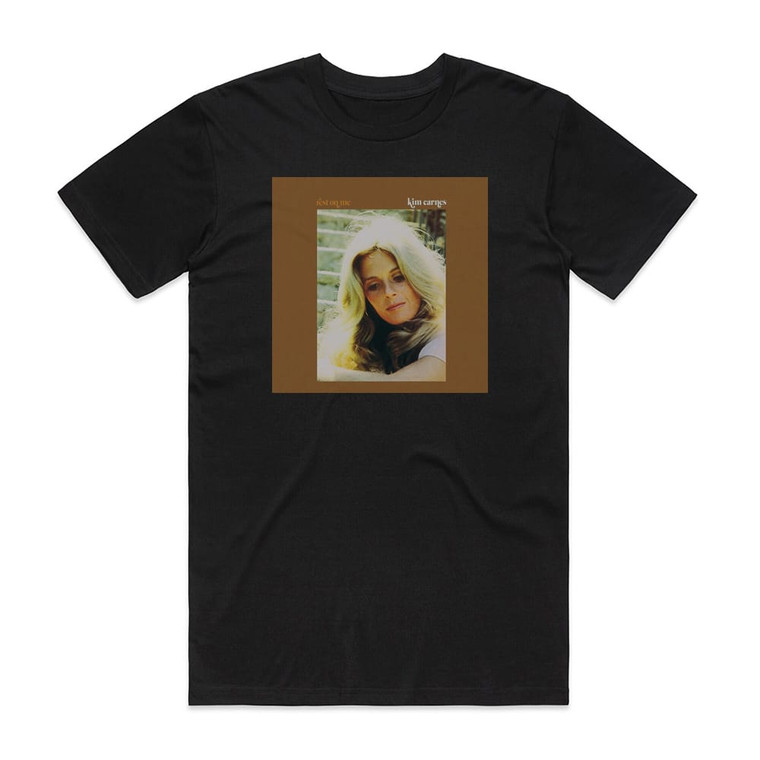 Kim Carnes Rest On Me 1 Album Cover T-Shirt Black
