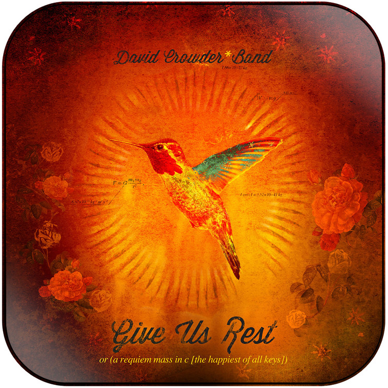 David Crowder Band Give Us Rest Or A Requiem Mass In C The Happiest Of All Keys Album Cover Sticker