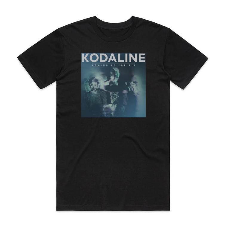 Kodaline Coming Up For Air Album Cover T-Shirt Black