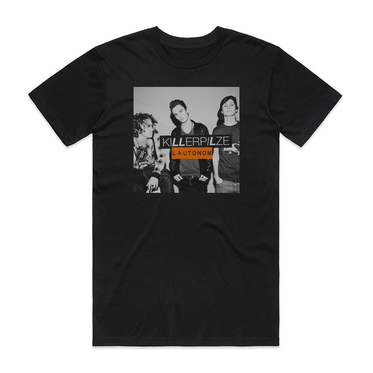 Killerpilze Lautonom Album Cover T-Shirt Black