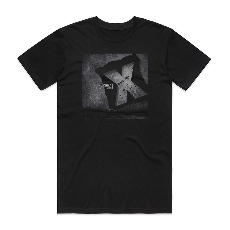 Korsika X Album Cover T-Shirt Black
