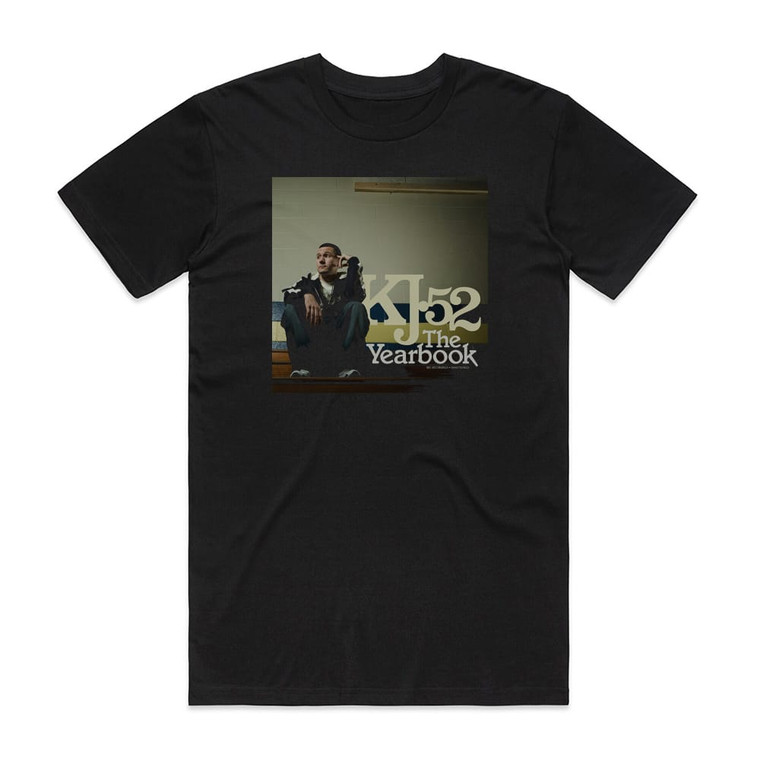 KJ-52 The Yearbook Album Cover T-Shirt Black