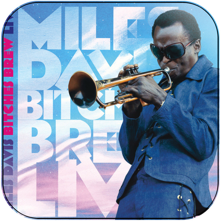 Miles Davis Bitches Brew Live Album Cover Sticker
