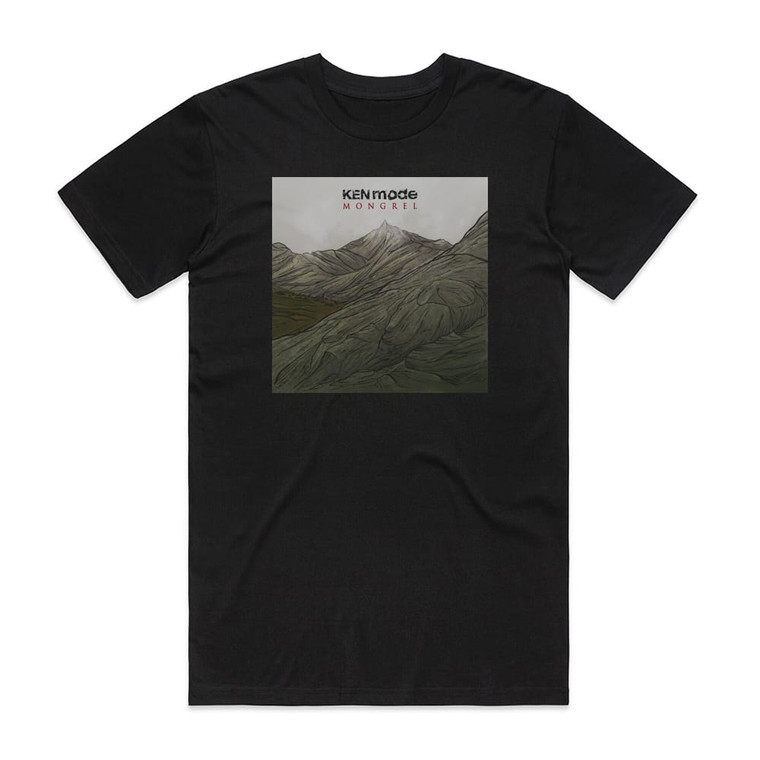 KEN Mode Mongrel Album Cover T-Shirt Black