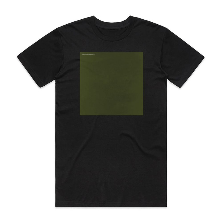 Kendrick Lamar Untitled Unmastered Album Cover T-Shirt Black