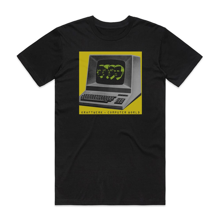 Kraftwerk Computerwelt 1 Album Cover T-Shirt Black