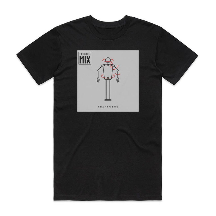 Kraftwerk The Mix Album Cover T-Shirt Black