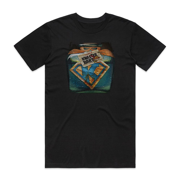 Knasterbart Superknasterbart Album Cover T-Shirt Black