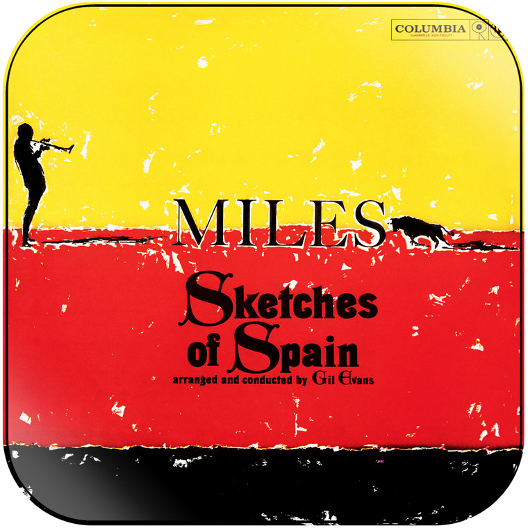 Miles Davis Sketches Of Spain-1 Album Cover Sticker